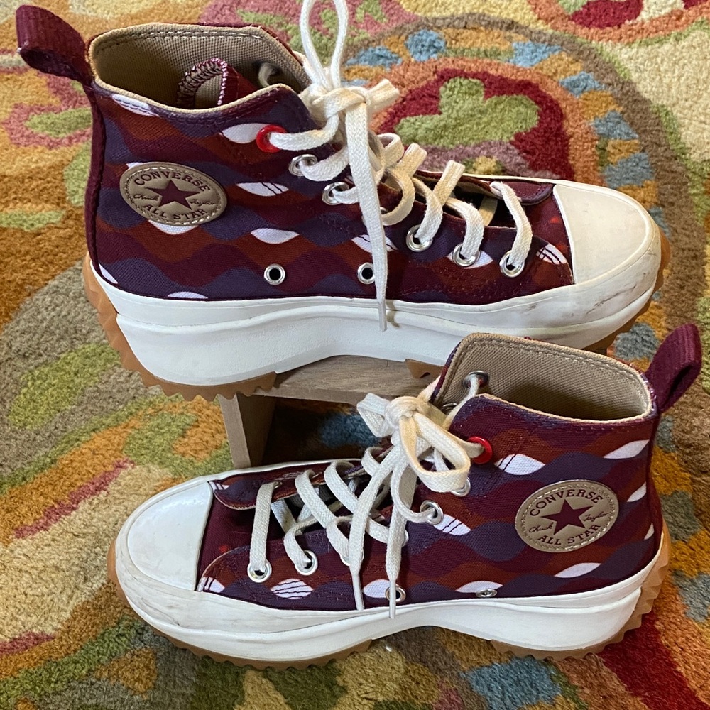 Converse Run Star Hike platform high top sneakers